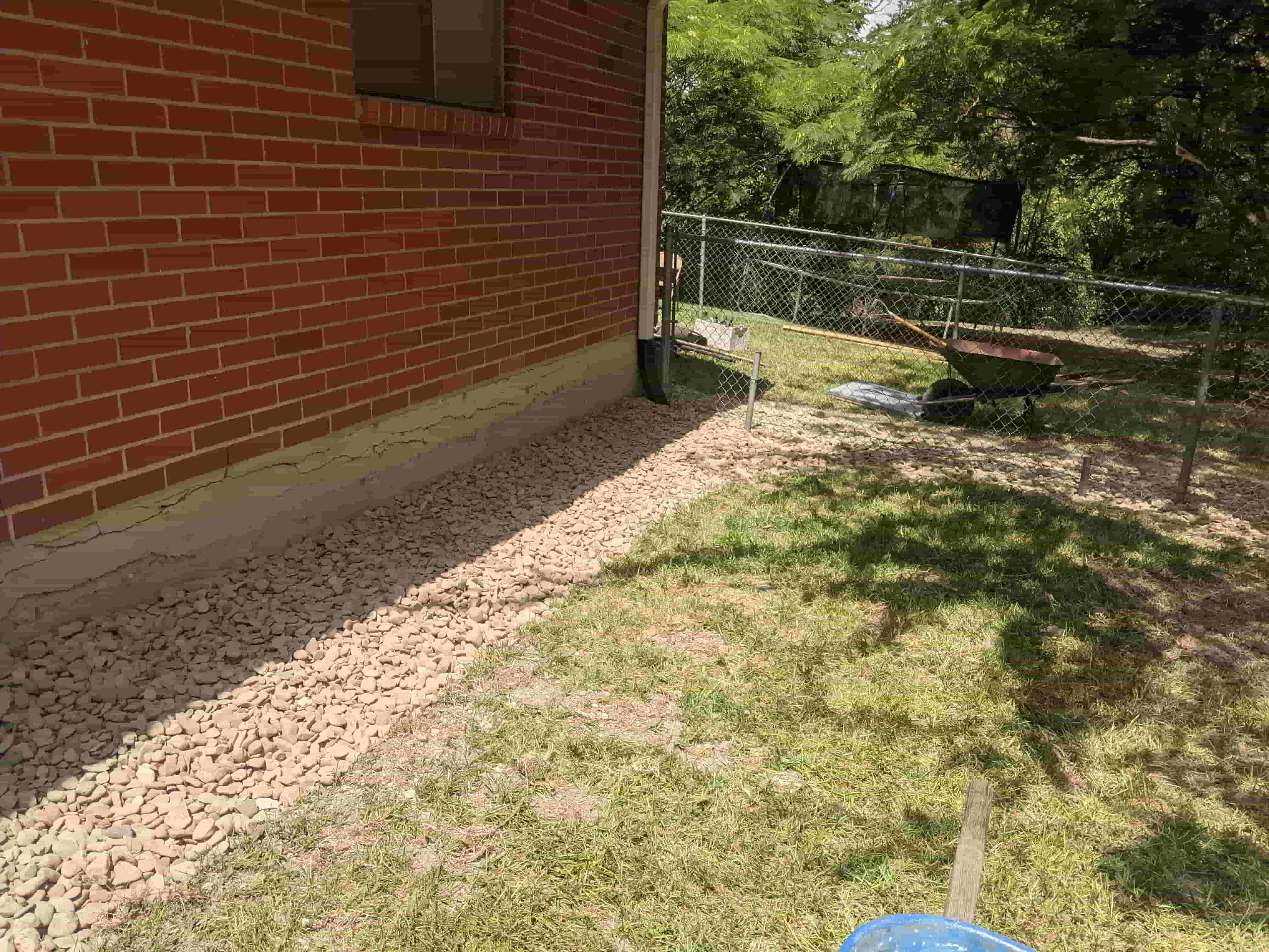 Drainage and grading work