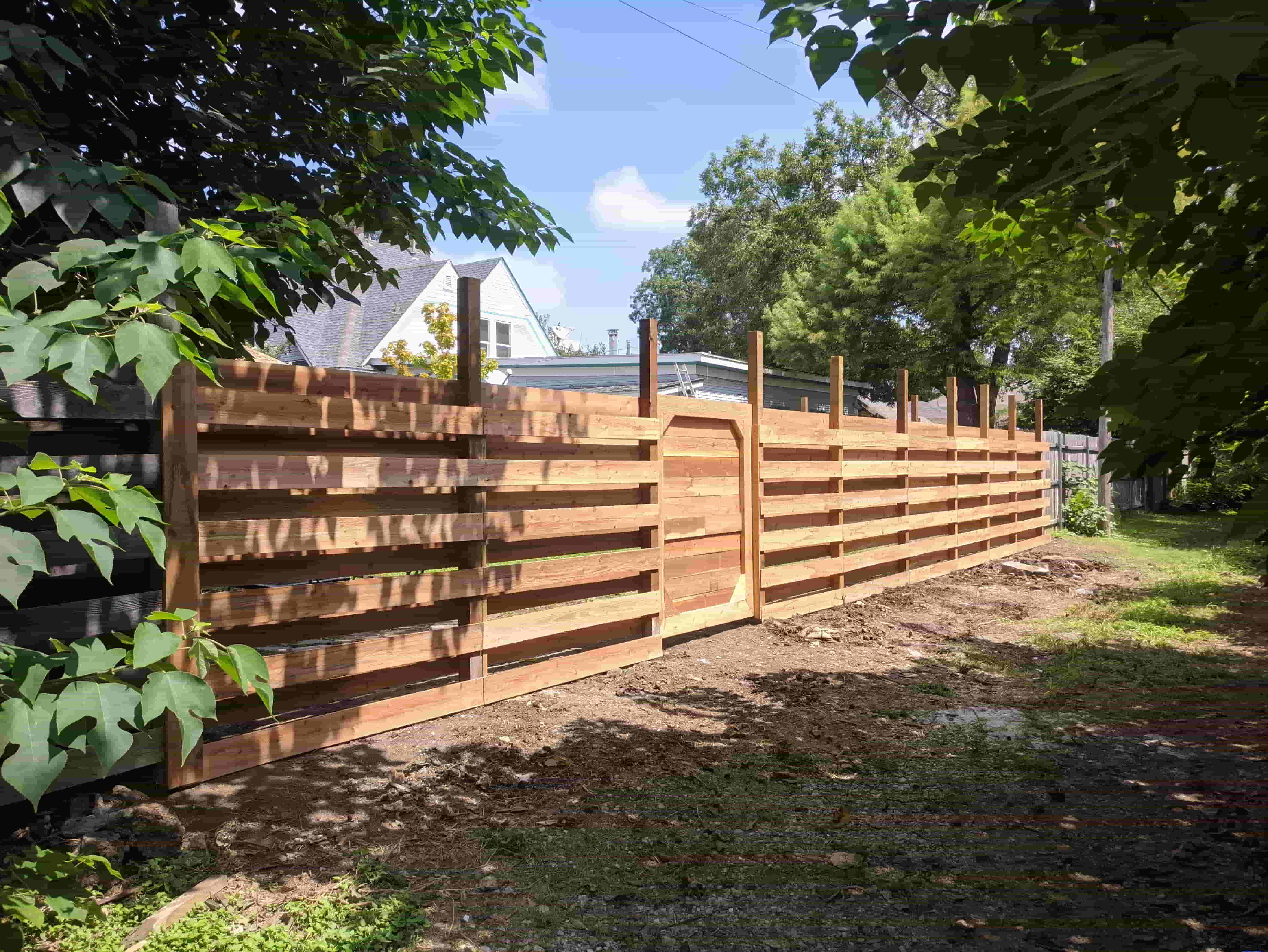 Fence installation or gate repair project