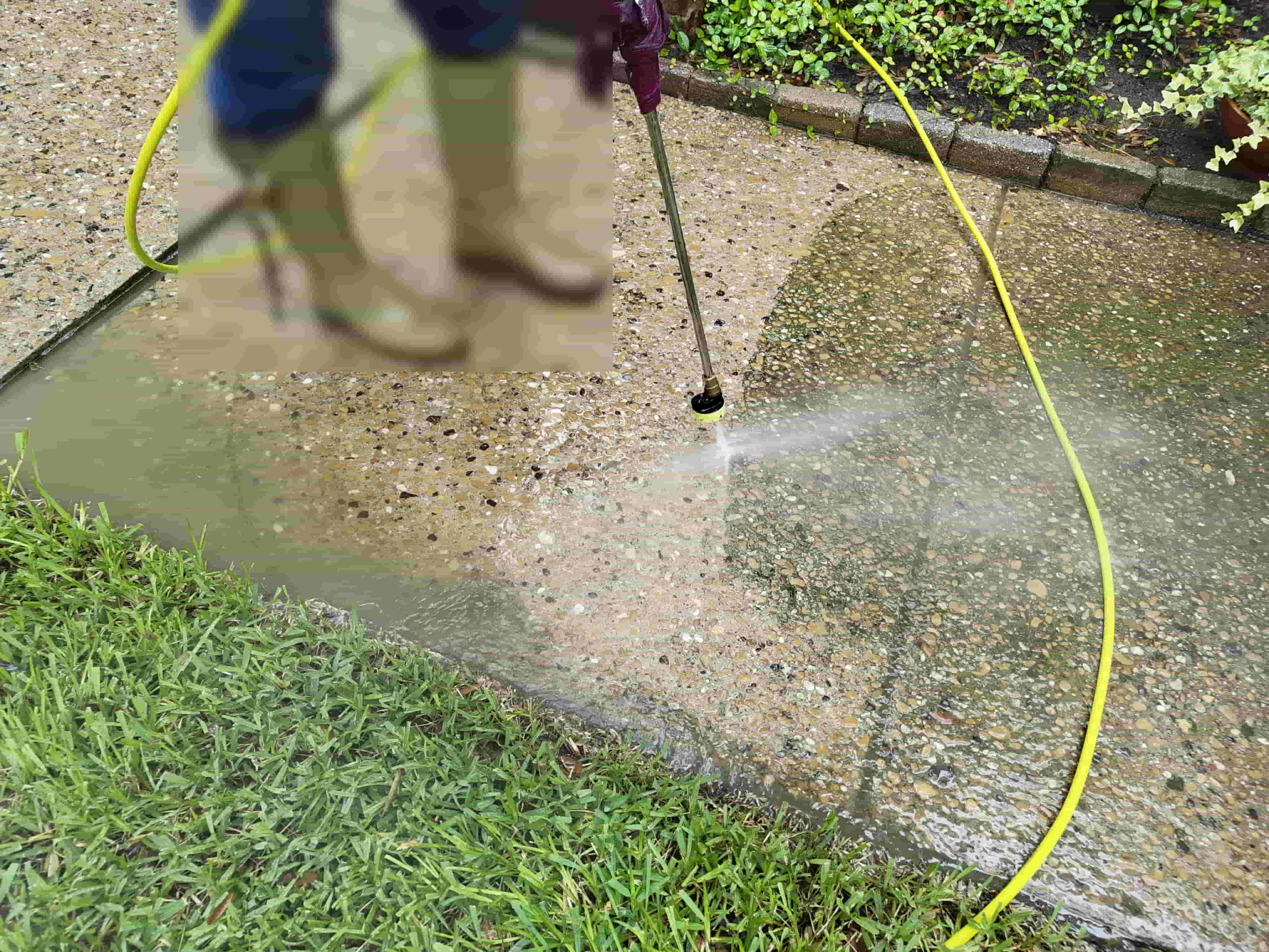 Power washing project