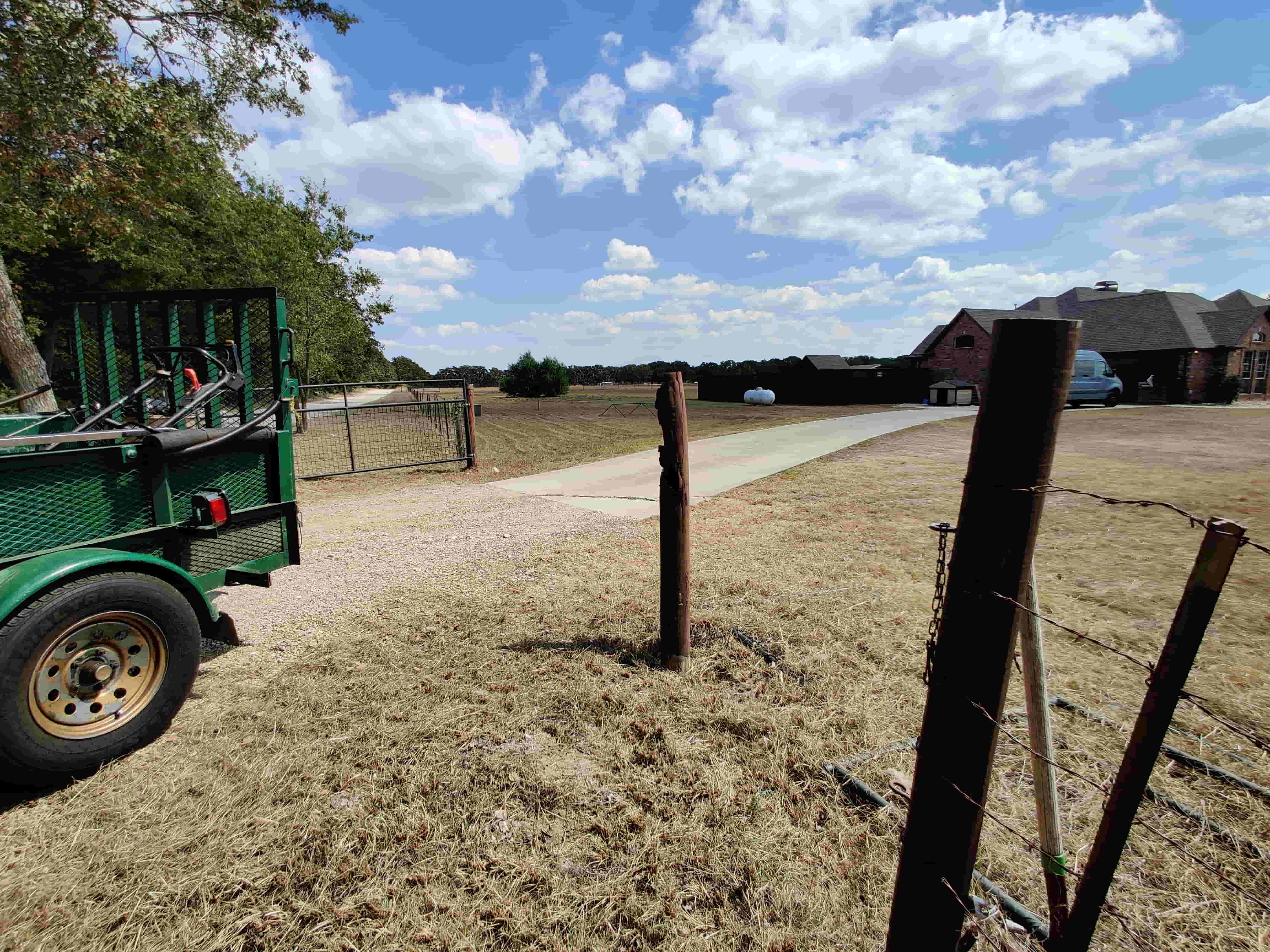 Rural property improvement work